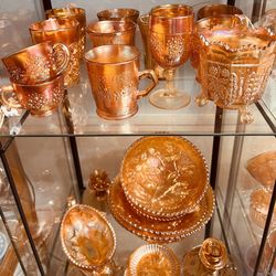 Antique Carnival Glass Sale.