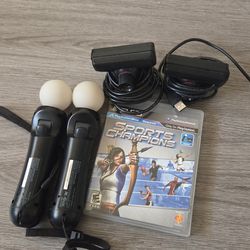 PlayStation 3 Sports Campions bundle with controllers and camera