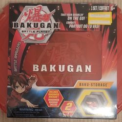 BAKUGAN Battle Planet STORAGE BOX Baku-storage  NEW Trade For 2 Nintendo Switch Games.