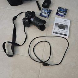 Panasonic Lumix Gh2 Digital Camera And Lense