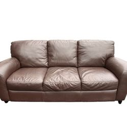 Natuzzi Leather Couch