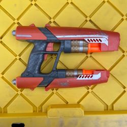 Nerf Marvel Starlord Quad Blaster