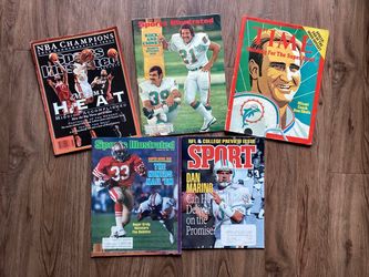 Vintage Sports Magazine Lot of 5