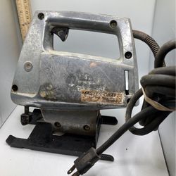 Master Craft Model 105 110 Jig Saw