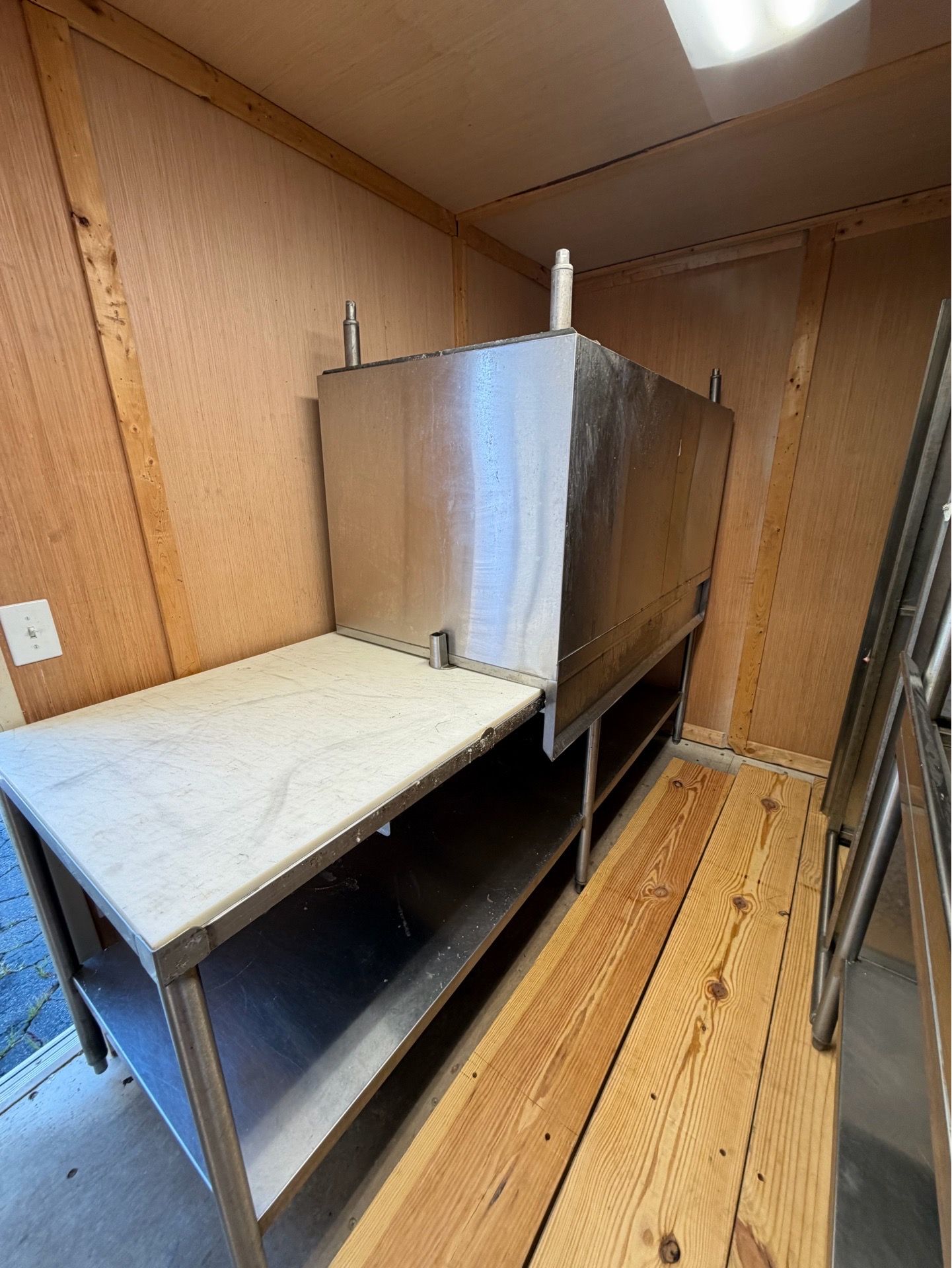 Stainless tables