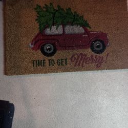 Christmas Door Mat