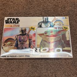 Star Wars 3D 500 Puzzle 2 In 1