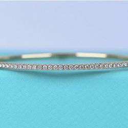 Tiffany Diamond Bangle Bracelet