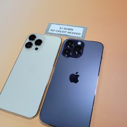 Apple IPhone 14 Pro Max 5G - Only $1 Today Pay The Rest Later!