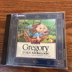 Gregory And The Hot Air Balloon. PC, CD-ROM