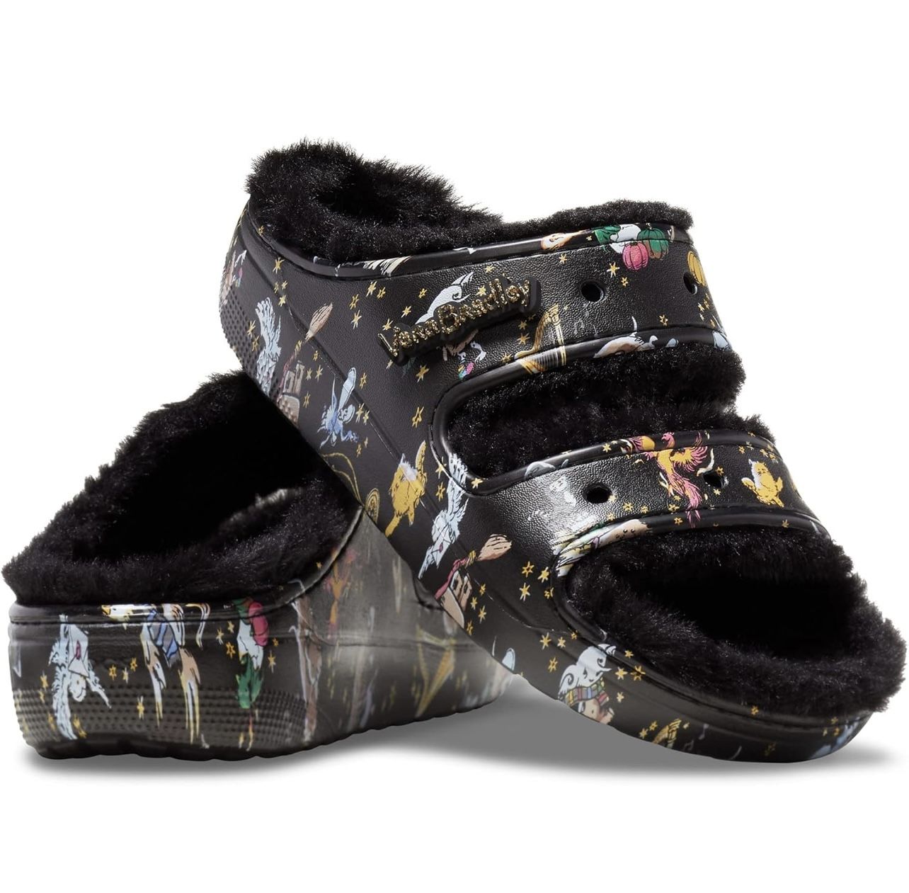 Vera Bradley Crocs Sandals Wizarding‎ World Harry Potter Fur Lined Slides Men 14 Vera Bradley Harry Potter Crocs Cozy Slides Men 14 Wizarding  main image 2