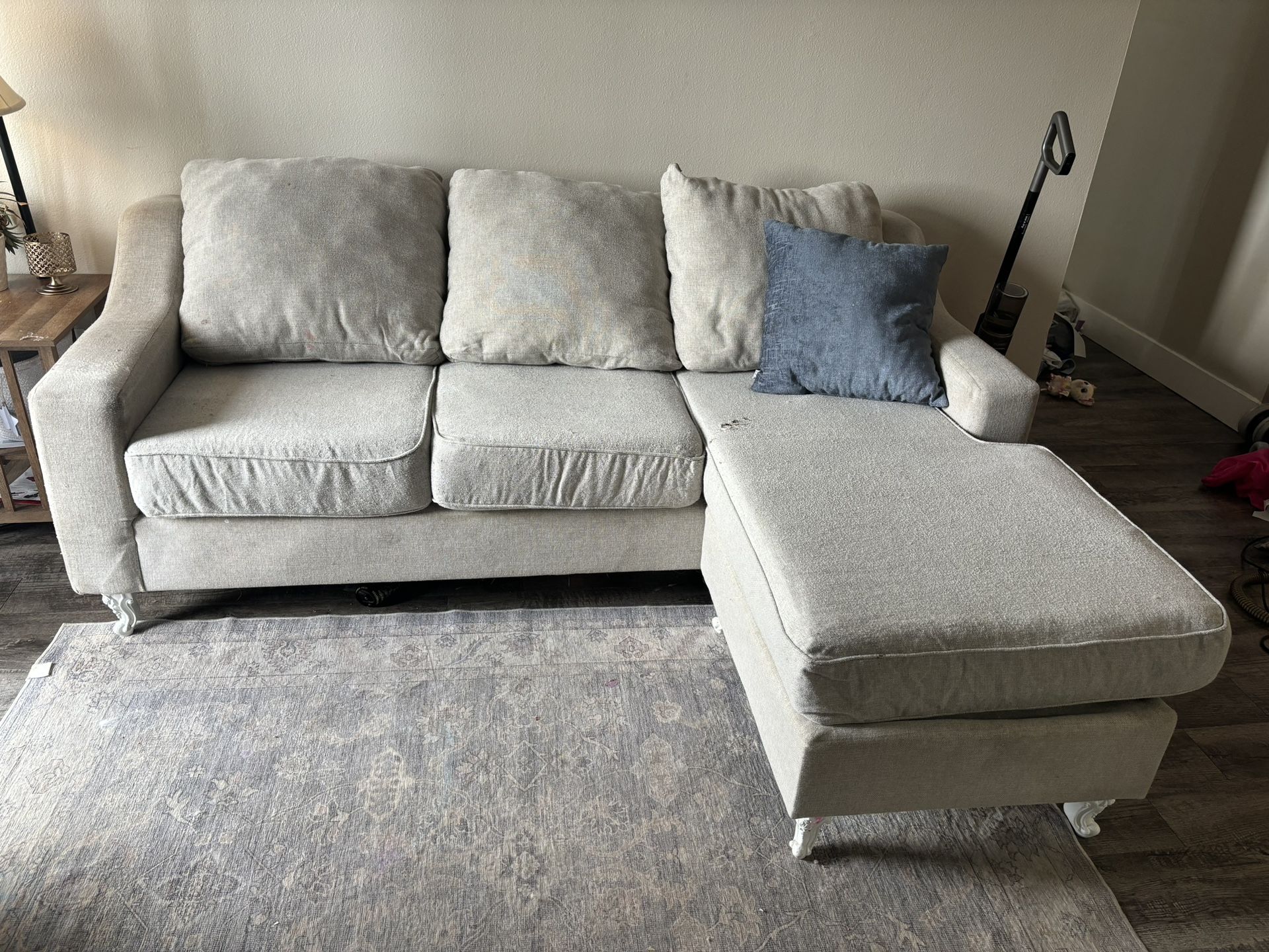 Small Grey Sectional