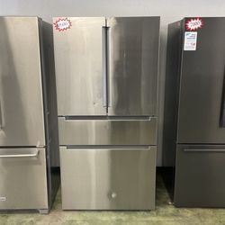 Bosch Four Door French Door Refrigerator