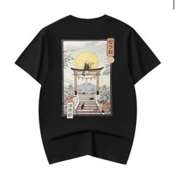 NIEPCE White YET011 TORI CAT TEE Men’s Size Small