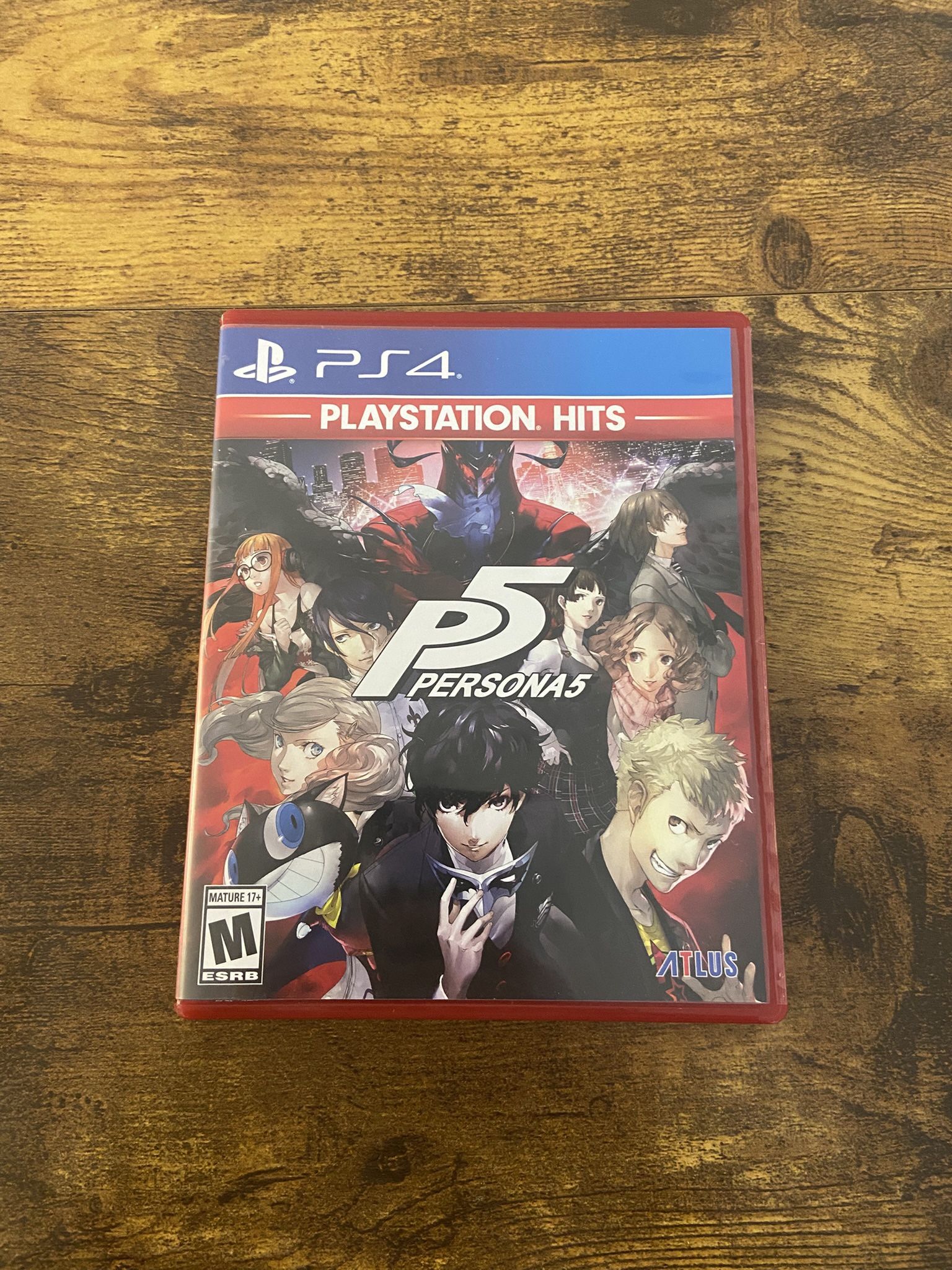 PlayStation 4 P5 Persona5 Game Disc And Original Case, Want Gone By This Week!