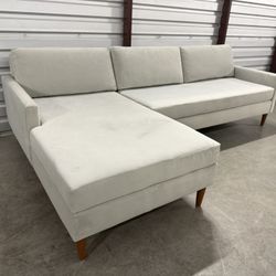 Gray Velvet MCM Sectional
