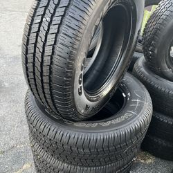 275/65/18 Set Of 4 Tires Goodyear Like New Installed And Balanced Set De 4 Llantas Como Nuevas Instaladas Y Balanceadas