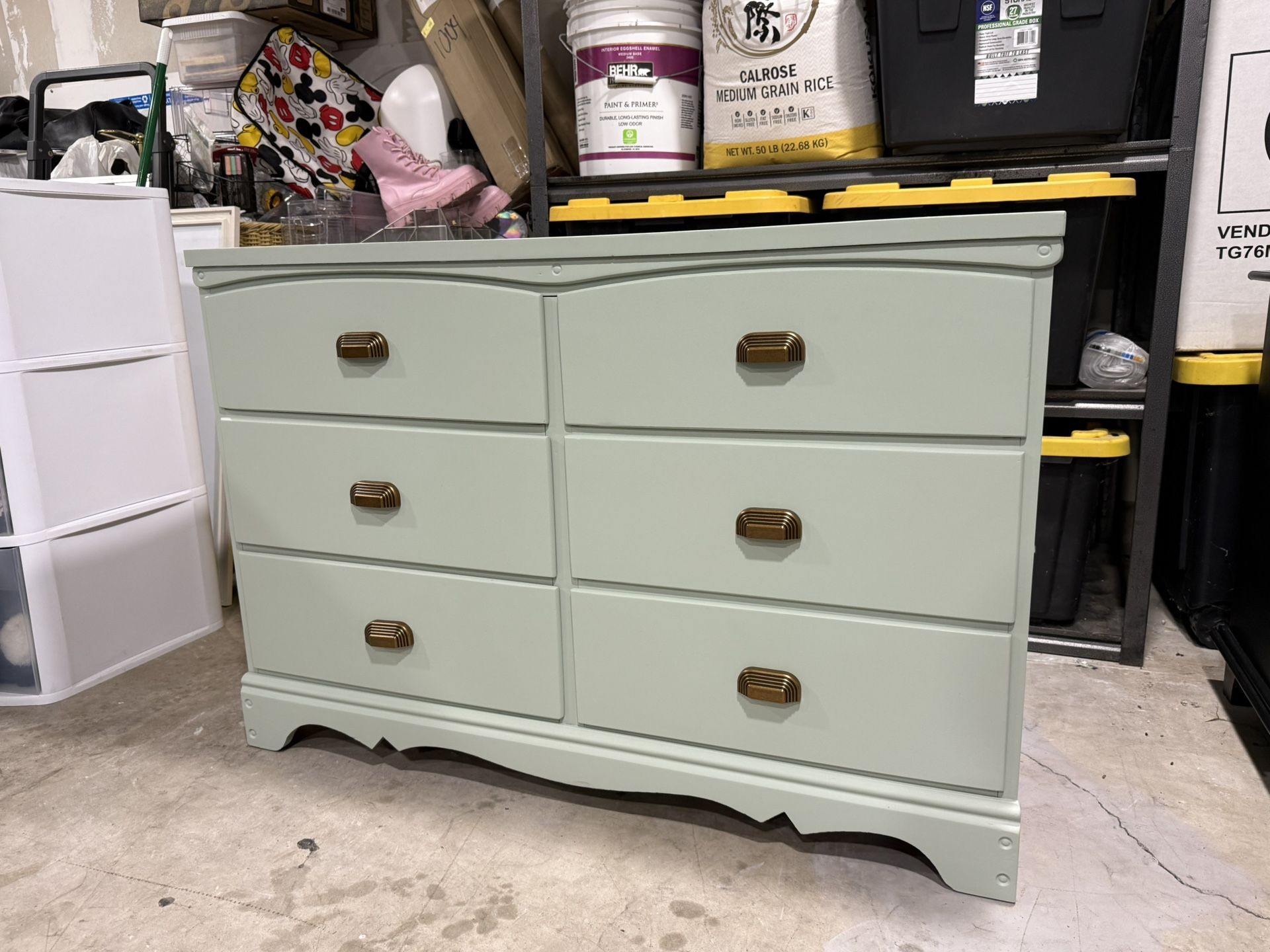 Newly Refinished Solid Wood Antique Dresser