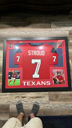 Texans CJ Stroud Autographed Jersey Beckett Certified