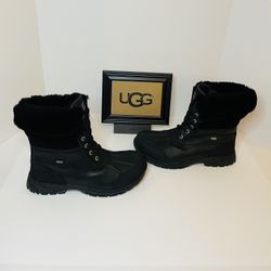 🌧️❄️ New UGG Men’s Waterproof Butte Boots Size 10❄️🌧️