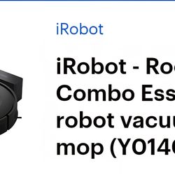 Roomba iRobot vacuum cleaner
