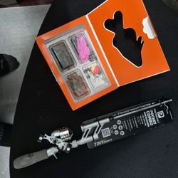 New Travel Pocket Fishing Rod, Reel, Lures Combo
