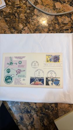 NASA Space Missions First Day Cover 1975–1978