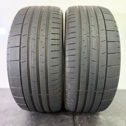 V617  235 40 19 92Y   Pirelli Pzero  2 Used Tires 60% Life 