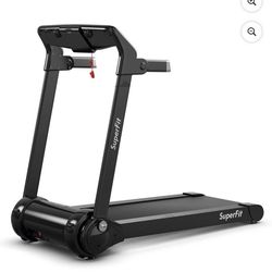 ✨SuperFit Folding Treadmill – NEW (Open Box)✨