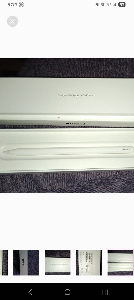 Apple Pencil 2nd Generation