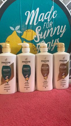 2-Pantene Shampoo 17.9oz 2-Conditioner 16oz all for $22