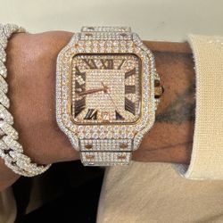 Moissanite watch