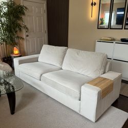 Beige Couch(FREE DELIVERY)