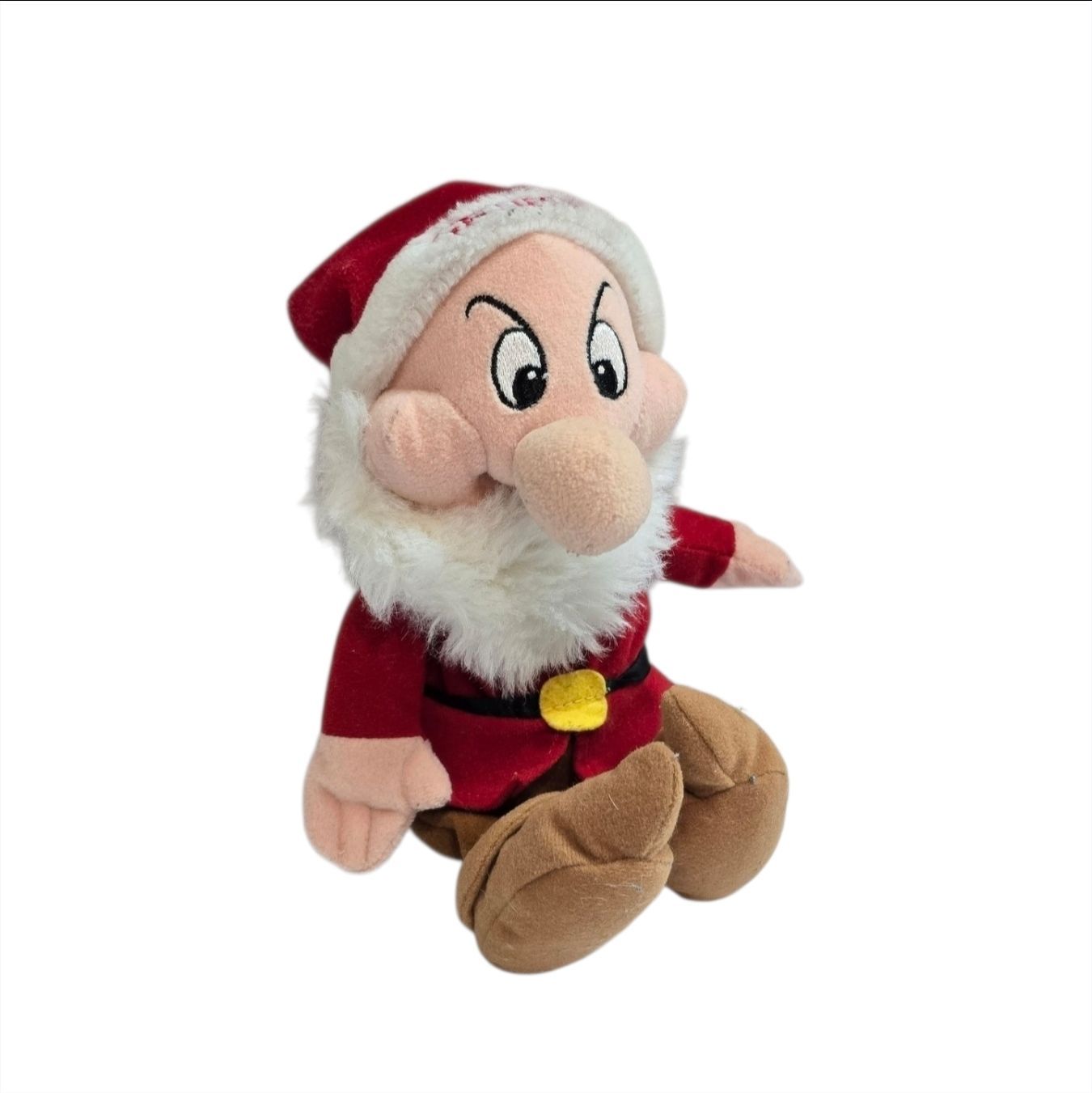 Disney Store Snow White And The Seven Dwarfs Grumpy Bean Bag Plush 6" Stuffed