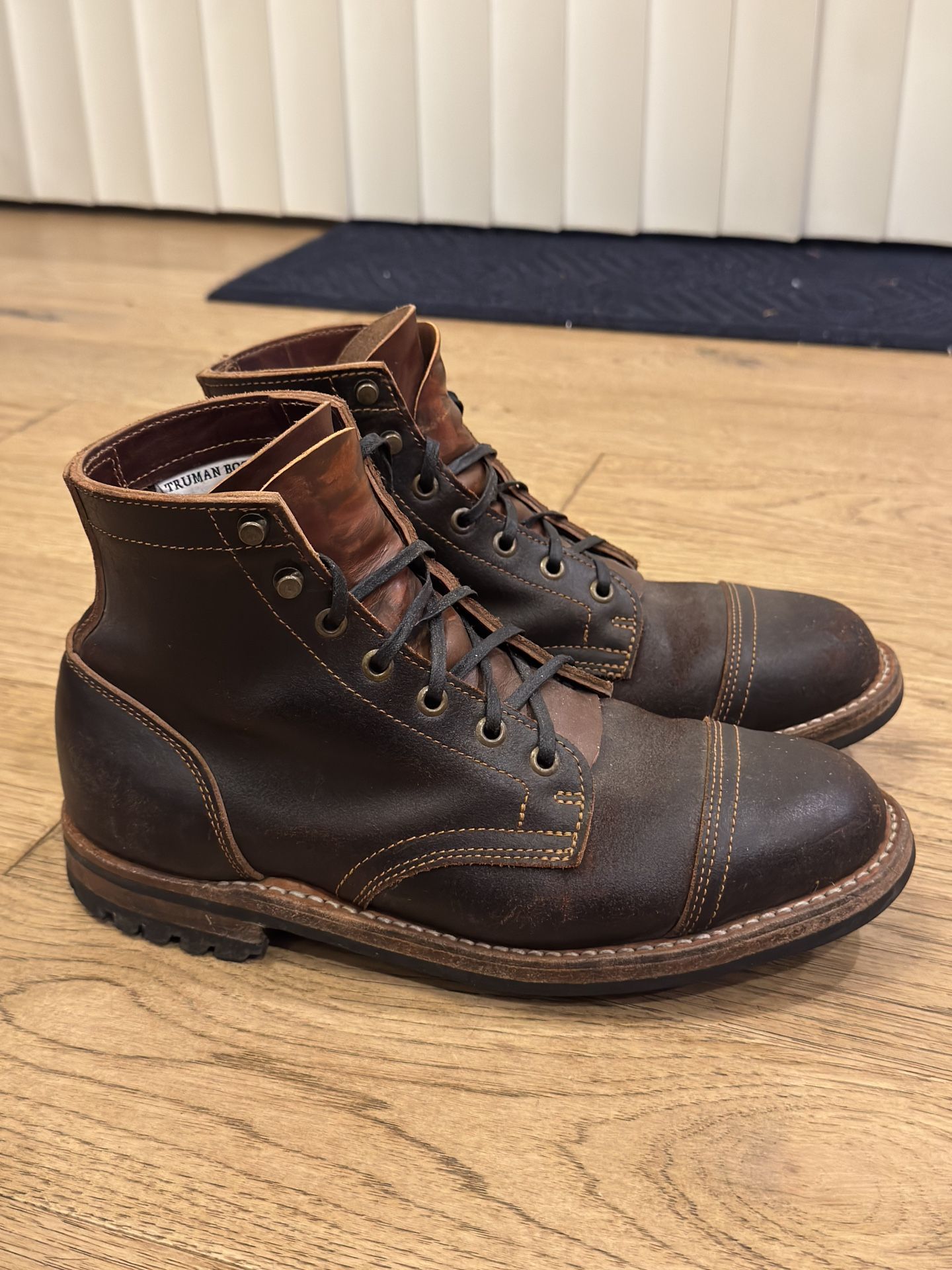 Truman Boot Java Waxed Flesh