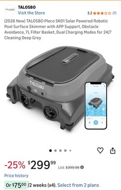 Brand New : Solar Powered Robotic Pool
