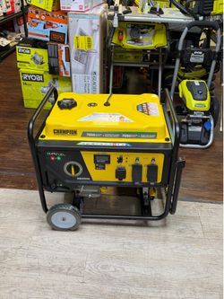 7850/6250-Watt Recoil Start Dual Fuel Portable Generator w/ Free 3-Year Warranty for Home Backup and Storm Prep