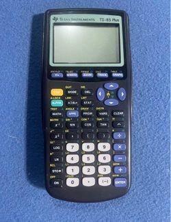 Texas Instruments TI-83 Plus graphing calculator