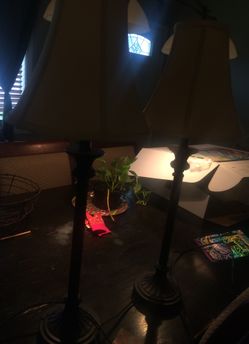 Pair of lamps 20$