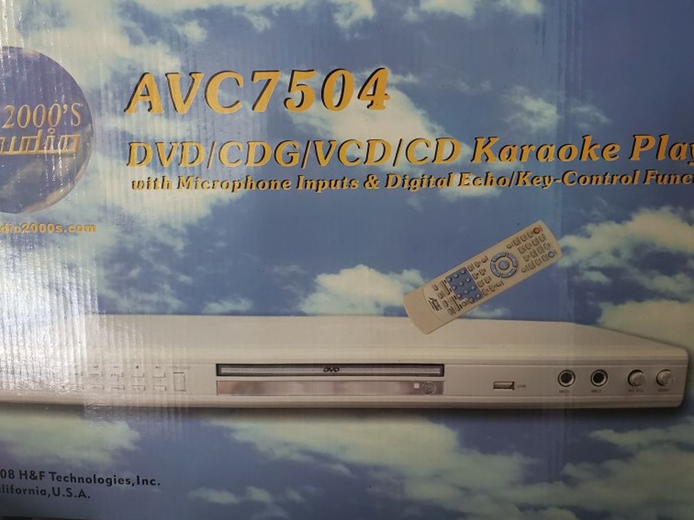 Dvd ,Vcr CD karaoke player