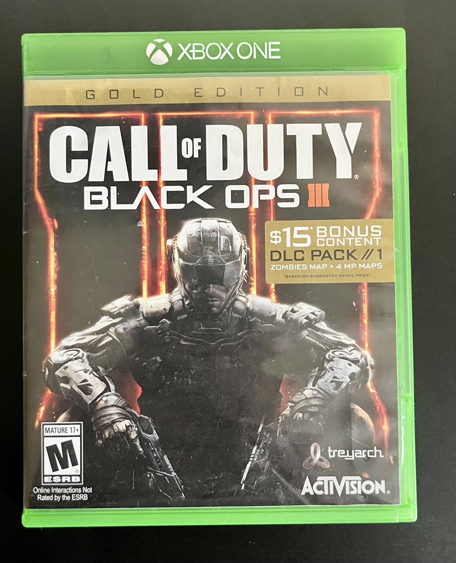 Xbox One Black Ops III Gold Edition Microsoft 