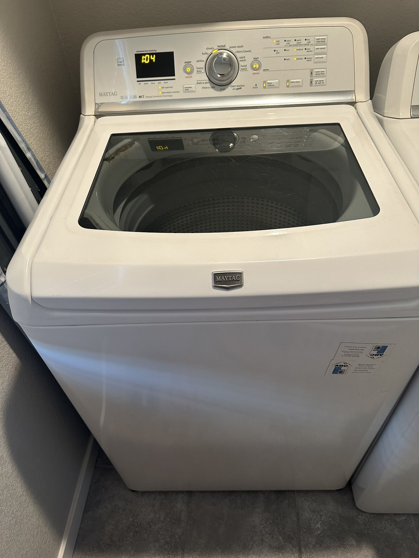 Maytag Washer and Dryer Set