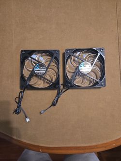 2x Fractal Design LED Fans, 120mm