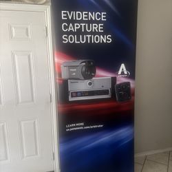 Banner Stand With Case - High Quality
