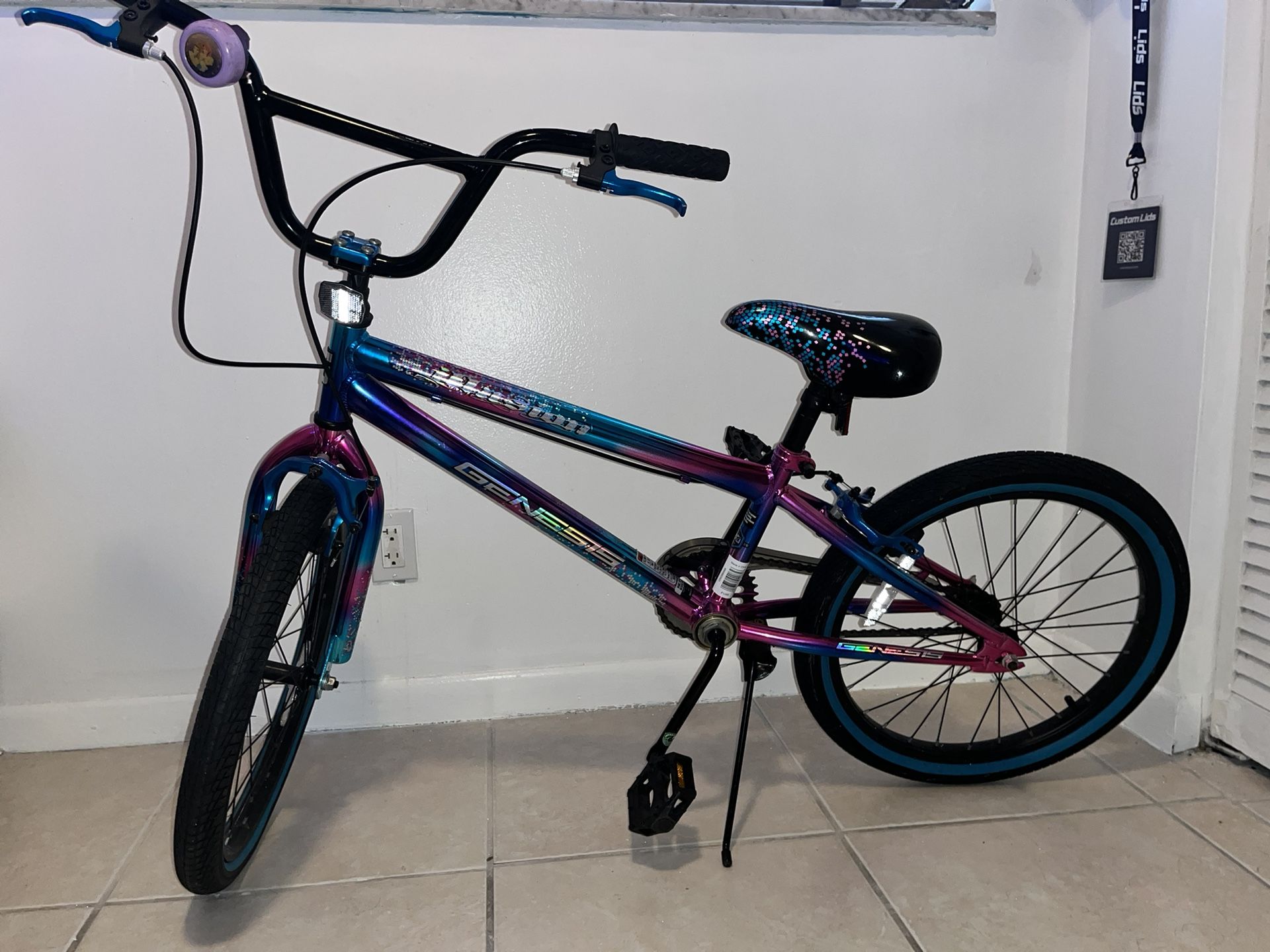 20'' BMX Bicycle Blue/Purple