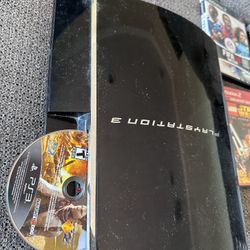 PS3 Fat (Backwards Compatible, Games Included)