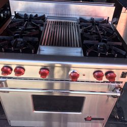 Wolf Gourmet Professional Stove 36”