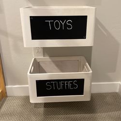 Chalkboard Baskets