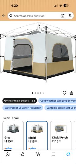 Canopy Camping Tent