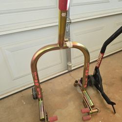 Pit Bull and Motul Motorcycle Stands